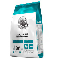 Doctrine - Корм для стерилизованных кошек с индейкой и лососем, беззерновой