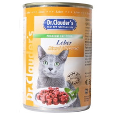 Dr.Clauder's - Консервы для кошек с печенью