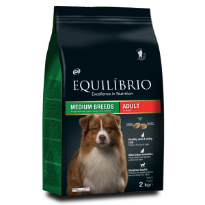 Equilibrio - Корм для собак средних пород с мясом птицы