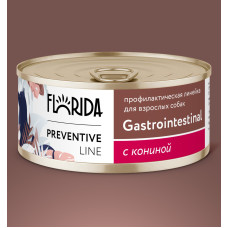 FLORIDA - Gastrointestinal Консервы для собак при расстройствах пищеварения, с кониной