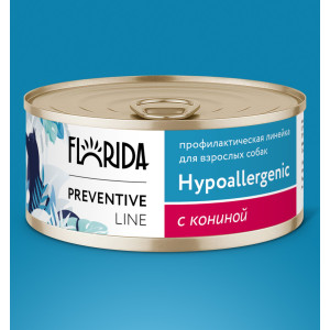 Hypoallergenic Консервы для собак при пищевой аллергии, с кониной