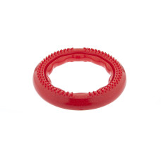 Ferribiella - Экстрапрочное кольцо для игр с ароматом говядины, 12 см, красное (POWERPULL STRONG SMALL 12CM RED)