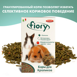 Fiory - Корм для кроликов и морских свинок pellettato гранулированный