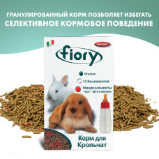 Fiory - Корм для крольчат puppypellet гранулированный