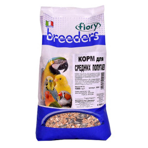 Fiory - Корм для средних попугаев, "Fiory Breeders"