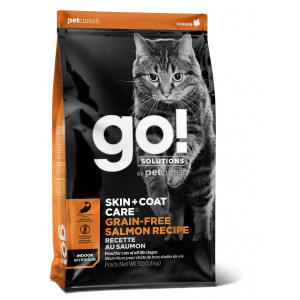 Корм для котят и кошек, с лососем, беззерновой (SKIN + COAT CARE)