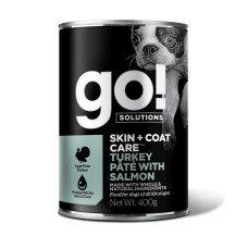 GO! - Консервы для собак с индейкой и лососем
