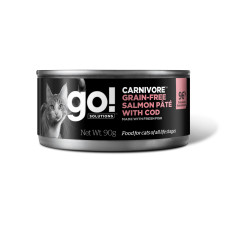 GO! - Консервы для кошек с лососем и треской, беззерновые 