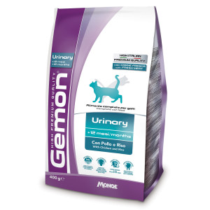 Gemon - Корм для кошек для профилактики мочекаменной болезни с курицей и рисом (urinary)