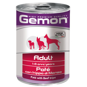 Gemon dog консервы для собак паштет говяжий рубец