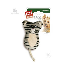 GiGwi - Игрушка "Кот" с 2-мя пищалками,ткань ,пластик