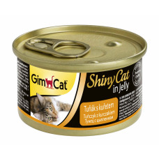 GimCat - Консервы для кошек из тунца с цыпленком (ShinyCat)
