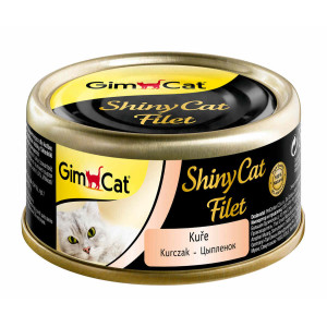 Консервы для кошек из цыпленка (ShinyCat Filet)