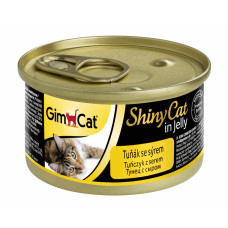GimCat - Консервы для кошек из тунца с сыром (ShinyCat)
