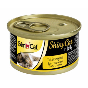 Консервы для кошек из тунца с сыром (ShinyCat)