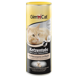GimCat - Таблетки для кошек, табс с маскарпоне и биотином (Katzentabs)
