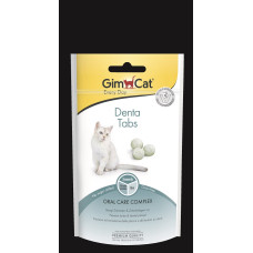 GimCat - Таблетки для кошек, для очистки зубов, Дента Табс (Denta Tabs)