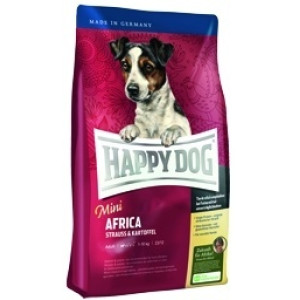 Happy dog - "африка" для чувст. собак малых пород с мясом страуса (mini africa) 60121