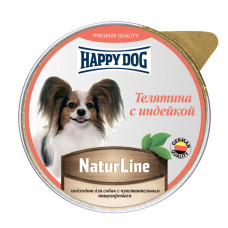 Happy dog - Паштет для собак Телятина с индейкой