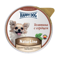 Happy dog - Паштет для собак телятина с сердцем