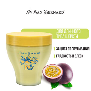 Iv San Bernard - Восстанавливающая маска для длинной шерсти с протеинами, fruit of the grommer maracuja, 250 мл