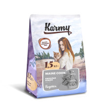 Karmy - Корм для кошек старше 1 года породы мейкун