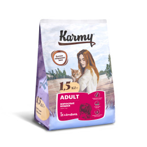 Karmy - Корм для кошек старше 1 года с телятиной