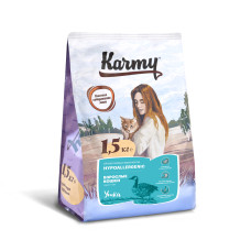 Karmy - Корм для кошек, склонных к пищевой аллергии с уткой