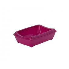 Moderna - Туалет-лоток средний с рамкой Artist Medium + rim, 42х30х12см, ярко-розовый (arist-o-tray + rim 42cm medium)