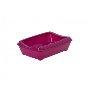 Moderna - Туалет-лоток средний с рамкой Artist Medium + rim, 42х30х12см, ярко-розовый (arist-o-tray + rim 42cm medium)