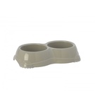 Moderna - Двойная миска нескользящая Smarty, 2*330мл, теплый серый (double smarty bowl 1 - non slip 2 x 330 ml)