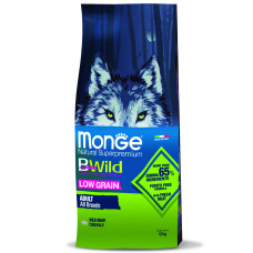 Monge - Корм для собак всех пород, из мяса дикого кабана (dog bwild low grain)