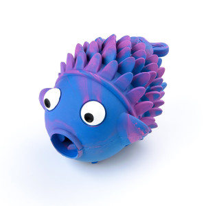 Mr.Kranch - Игрушка для собак Рыба-ёрш 12 см разноцветная не ароматизированная