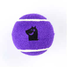 Mr.Kranch - Игрушка для собак Теннисный мяч большой 10 см фиолетовый