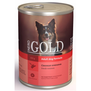 NERO GOLD - Консервы для собак "свежая оленина" (venison)