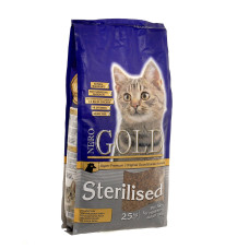 NERO GOLD - Корм для кошек для профилактики мочекаменной болезни у стерилизованных кошек (cat sterilized)