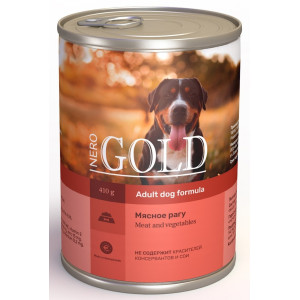 NERO GOLD - Консервы для собак "мясное рагу" (meat and vegetables)