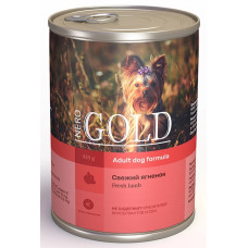 NERO GOLD - Консервы для собак "свежий ягненок" (lamb)