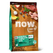 NOW FRESH - Корм для собак малых пород всех возрастов, с ягненком, свининой и овощами (fresh small breed recipe red meat grain free)