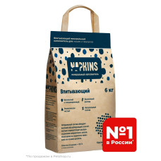 Napkins - Впитывающий наполнитель крупная фракция 6кг