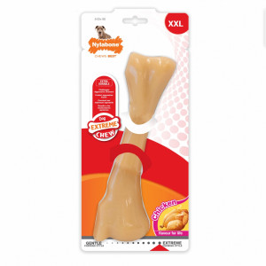 Nylabone - Супер-косточка экстра-жесткая, аромат курицы, XXL (Dura Chew Monster Bone) 982117EU