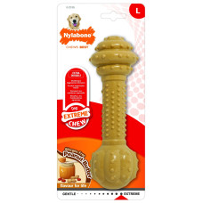 Nylabone - Штанга экстра жесткая, аромат арахисовой пасты, L/XL (Extreme Chew Barbell)