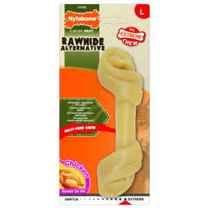 Nylabone - Узел экстра жесткий, аромат курицы, L (Extreme Chew Knot - Chicken Flavour)