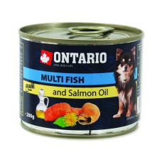 Ontario - Консервы для собак малых пород: рыбное ассорти