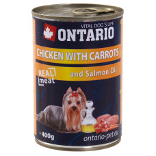 Ontario - Консервы для собак: курица и морковь