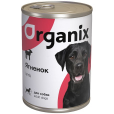 Organix - Консервы для собак с ягненком.