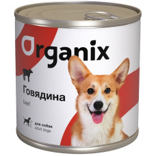 Organix - Консервы для собак c говядиной, упаковка 12шт x 0.75кг