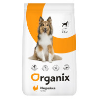 Organix - Корм для взрослых собак с чувствительным пищеварением, с индейкой (Adult Dog Turkey) 