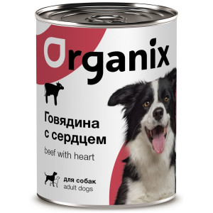 Консервы для собак говядина с сердцем, упаковка 6шт x 0.85кг