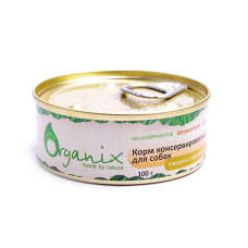 Organix - Консервы для собак говядина с бараниной 